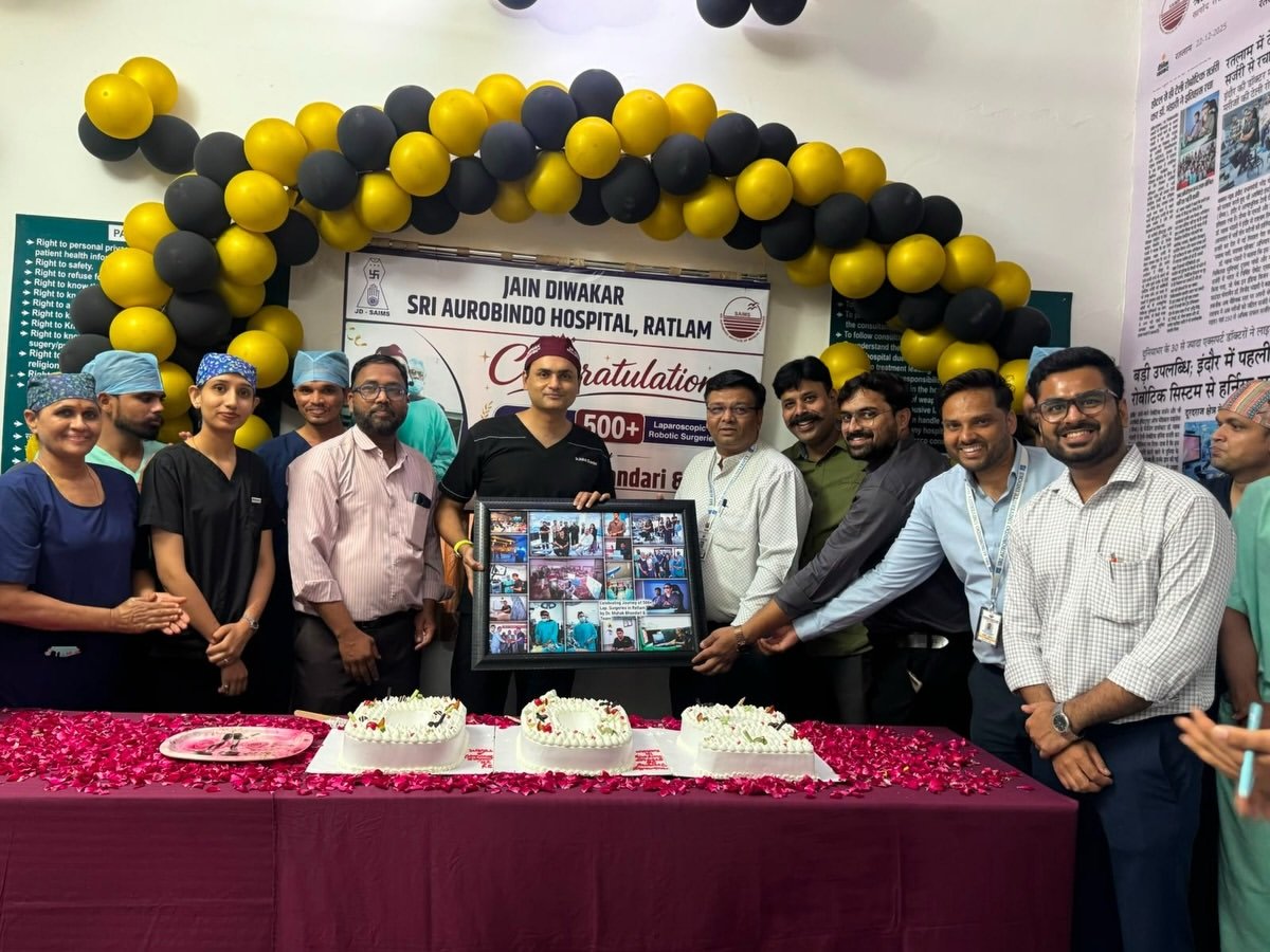 500 Laparoscopic and Robotic Surgeries in 50 Days: Setting New Benchmarks in Ratlam